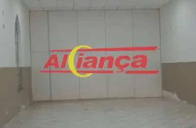 Salão comercial para alugar 100 m² , com 2 banheiros - ponte grande - guarulhos por r$: 3.350,00