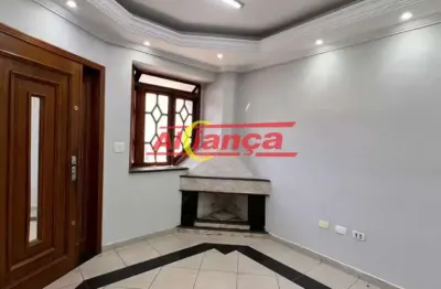 Sobrado para alugar, 4 quartos, 1 suíte e 3 vagas, 320m², -macedo - guarulhos/sp por r$4.600,00