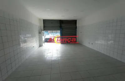Salão para alugar, 55,13 m²  - vila rio de janeiro - guarulhos/sp - por r$ 2.600,00