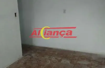 Casa para alugar, 1 quarto e 1 vaga,60m², jardim presidente dutra - guarulhos/sp por r$ 1.200,00
