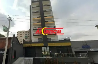Studio para alugar com 1 quarto, cozinha, 1 banheiro 38,86m² - bairro - guarulhos/sp