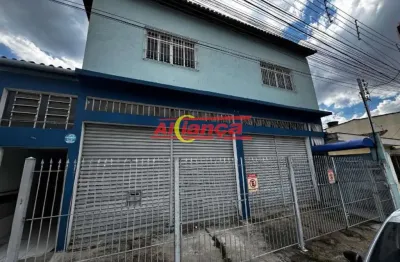Salão para alugar, 150m²  - bairro - vila endres - guarulhos/sp - por r$ 4.200,00