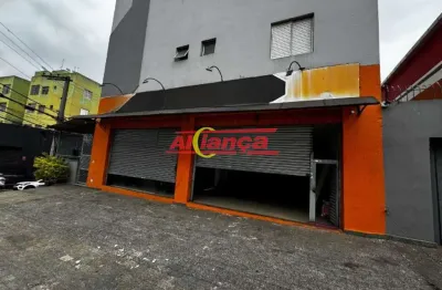 Salão para alugar, 123,70m²  - bairro - cocaia - guarulhos/sp - por r$ 6.000,00