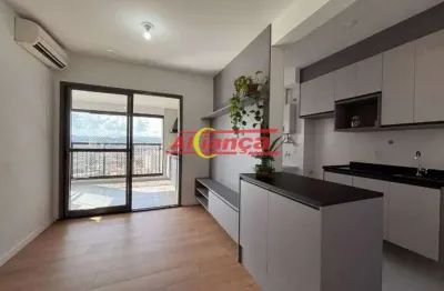 Apartamento semi mobiliado, com 2 quartos, sendo 1 suite,  1 vaga - macedo , guarulhos