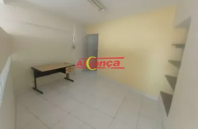 Sala para alugar, 58m²  - centro - guarulhos/sp -r$ 1.600,00
