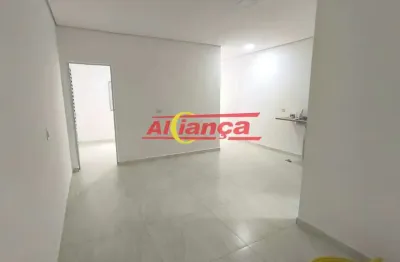 Apartamento com 1 quartos para alugar,  36m² - jardim adriana - guarulhos/sp - por r$ 1.100,00
