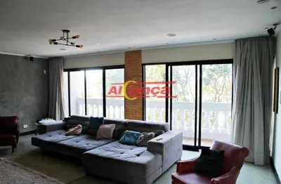 Sobrado com 5 quartos para alugar,  275m² -madame curie - guarulhos /sp - por r$4.000,00