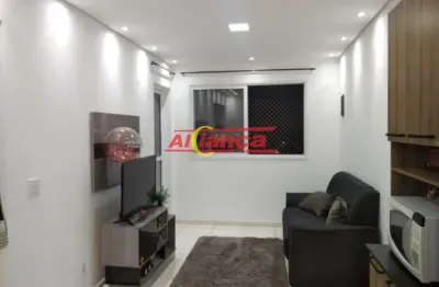 Apartamento para alugar com 2 quartos, sendo 1 suite , varanda , 01 vaga -  vila barros - guarulhos