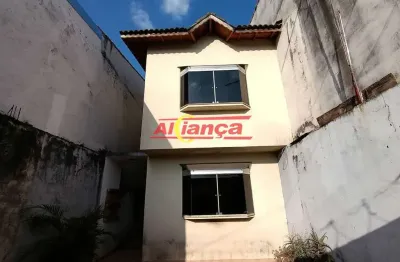 Sobrado com 3 quartos para alugar, 110 m² - jardim adriana - guarulhos/sp por r$ 2.900,00