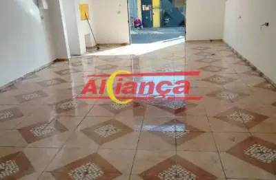 Salão comercial para alugar com 1 banheiro - pimentas - guarulhos por r$: 1.500,00