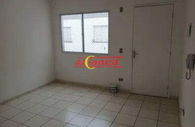 Apartamento com 2 quartos para alugar,  45m² - vl. sadokim - guarulhos/sp - por r$1.100,00