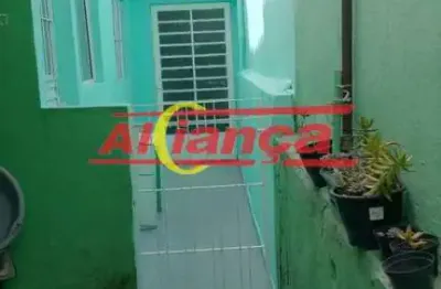 Casa para alugar com 1 quarto, 1 banheiro e 1 vaga- 55m² , jardim são paulo - guarulhos - sp