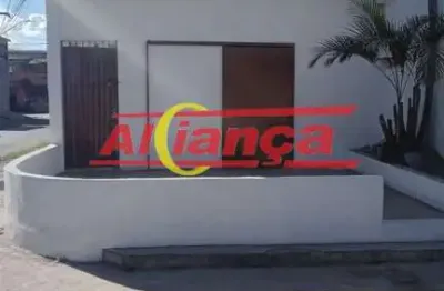 Casa comercial para alugar com 2 banheiros, 90m² , cidade seródio - guarulhos- sp
