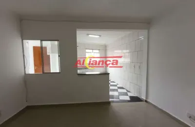 Apartamento sobreloja com 2 quartos para alugar, 50m² - jardim bom clima - guarulhos/sp