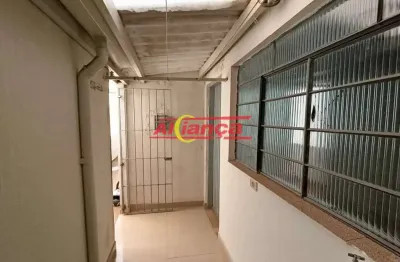 Apartamento sobreloja com 1 quarto para alugar,  45m² - jd palmira - guarulhos/sp - por r$ 1.100,00