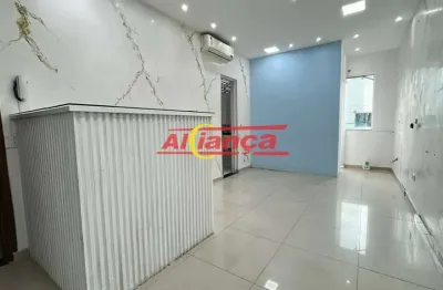 Sala para alugar com 45m², jardim são jorge - guarulhos/ sp por r$2.000,00