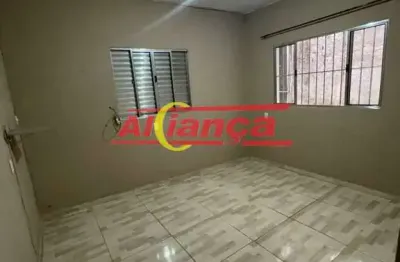 Casa para alugar com 2 quartos, 1 banheiro, área de serviço- 55m² -cidade aracilia - guarulhos - sp