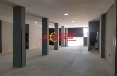 Salão comercial para alugar 200m² com 2 banheiros - taboão - guarulhos por r$: 4.450,00