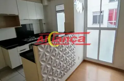 Apartamento com 2 quartos para alugar,  38m² - lavras - guarulhos/sp -  por r$1.500,00