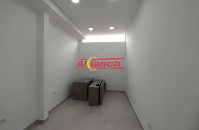 Sala para alugar com 16m², vila rosália - guarulhos/sp por r$ 1.650,00