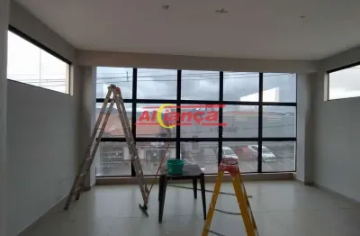 Sala para alugar com 18m², vila rosália - guarulhos/sp por r$ 2.500,00
