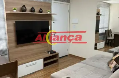 Apartamento mobiliado para alugar com 2 quartos, cumbica, guarulhos por r$: 1.800,00