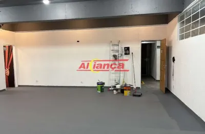 Sala comercial para alugar com 80m², vila galvão - guarulhos/sp por r$1.850,00