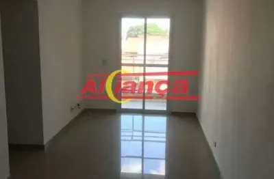 Apartamento 57m², com 2 quartos à locação na vila silveira/ guarulhos