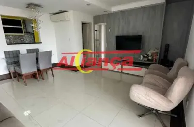 Apartamento com 2 quartos para alugar, 82 m² - jardim zaira - guarulhos/sp -  por r$ 3.900,00