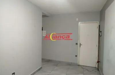 Apartamento 45m², com 2 quartos à locação no pimentas - guarulhos/sp