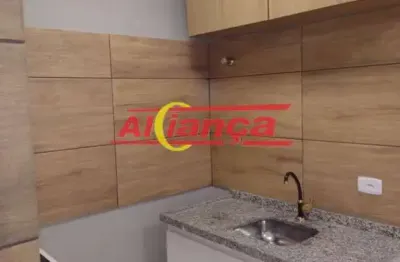 Apartamento para alugar,  18m² - vila nossa senhora de fátima  - guarulhos/sp - por r$ 1.350,00