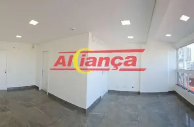 Sala comercial para alugar - 29m² - 1 vaga de garagem - copa - centro - guarulhos - sp.