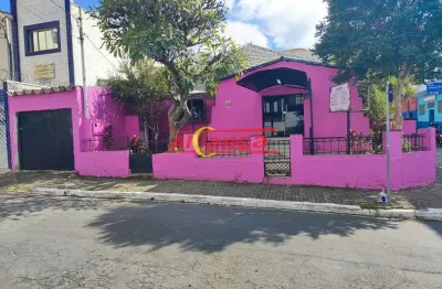 Casa comercial 400m², com 3 salas para locação no centro de guarulhos