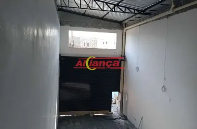 Salão comercial - 120 m2 - 2 vagas de garagem - 2 banheiros - jardim pinhal - guarulhos - sp.