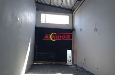 Salão comercial - 120 m2 - 2 vagas de garagem - 2 banheiros - jardim pinhal - guarulhos - sp.