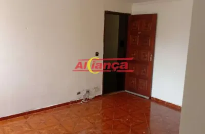 Apartamento 60m², com 2 quartos para locação na vila rio de janeiro - guarulhos/sp