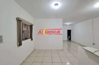 Casa com 1 quarto para alugar,  52m² - parque continental i - guarulhos-r$ 1.200,00