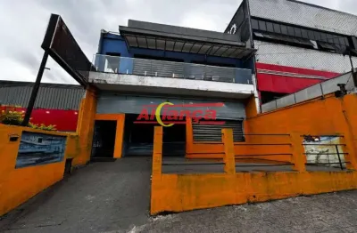 Salão comercial para locação, parque renato maia, guarulhos.
