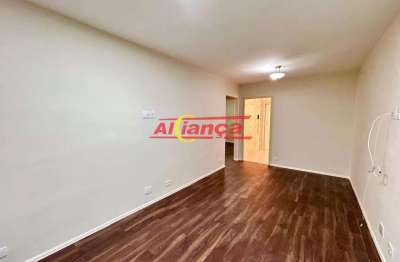 Apartamento 62m², com 2 quartos para locação -macedo guarulhos  r$ 1.700,00