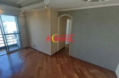 Apartamento com 2 dormitórios para alugar, 65 m² - jardim bom clima - guarulhos/sp
