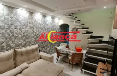 Sobrado 170m², com 3 quartos à locação no são joão - guarulhos/sp