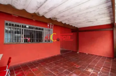 Casa com edícula para alugar, 4 quartos e 2 vagas, 150m², jardim cocaia- guarulhos