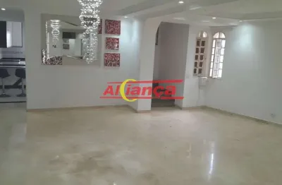 Sobrado 277m², com 3 quartos para locação em jardim santa mena-guarulhos r$ 4.600,00