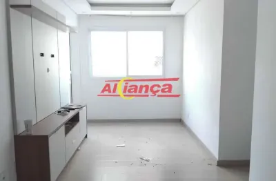 Apartamento 56m², com 2 quartos à locação no jardim flor da montanha