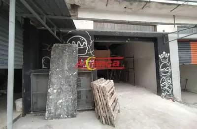 Salão  32 m², com 1 sala para locação parque continental ii guarulhos sp