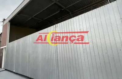 Galpão comercial 228m², para locação -jardim cumbica-r$ 15.000,00