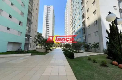 Apartamento para alugar no residencial uni bosque maia - guarulhos/sp por r$ 3.100,00