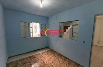 Casa com 1 dormitório para alugar, 56 m² - jardim ipanema - guarulhos/sp por r$ 1.300,00
