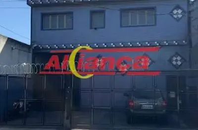 Galpão para alugar, 500m² - bairro - vila galvão - guarulhos por r$ valor 10.000,00