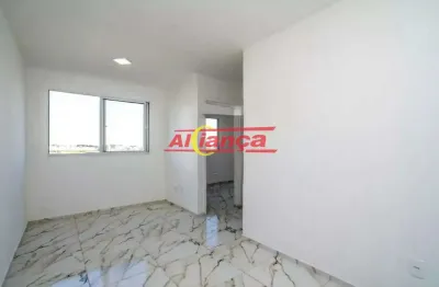Apartamento 42m², com 2 quartos à locação no vila nova bonsucesso